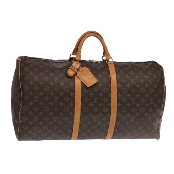 LOUIS VUITTON Monogram Keepall 60 Boston Bag M41422 - Picture 1 of 16